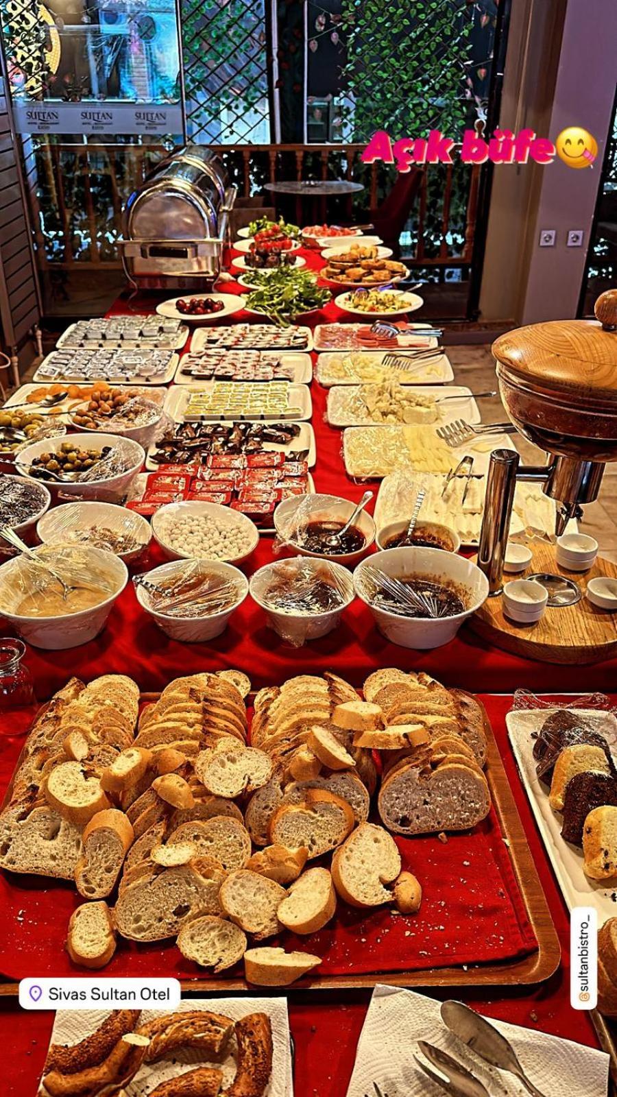 Sultan Hotel-Restaurant-Bistro Sivas Exterior photo